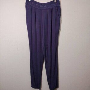 Aerie Blue Pull On Boho High Rise Jogger Pant S